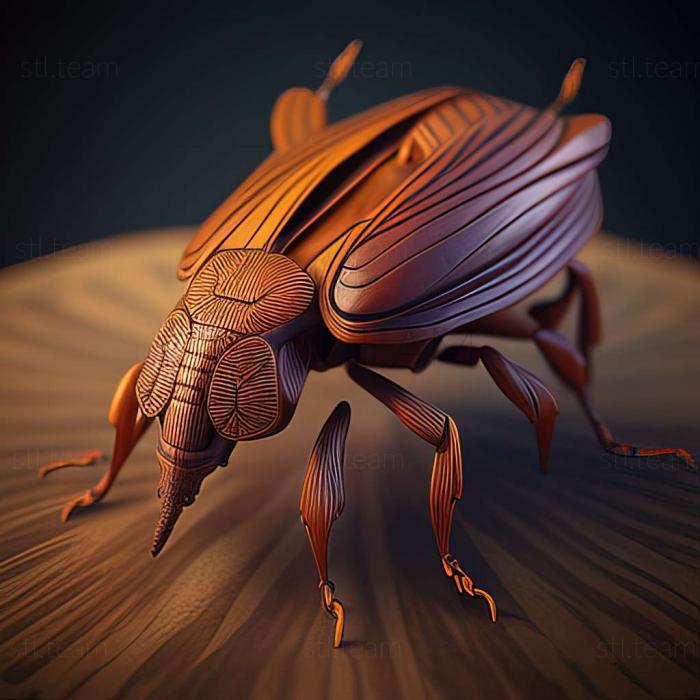 3D модель Рінгія колодська (Rhingia campestris). (STL)